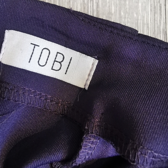 NWOT Tobi - Valentine Bodycon Dress in XS Navy - Picture 4 of 5